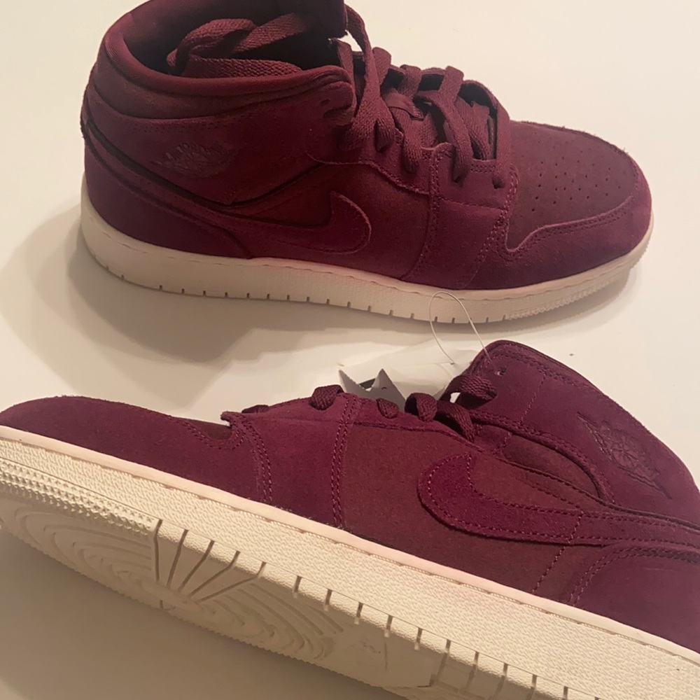 Brand new, never worn purple suede Nike Air Jordan